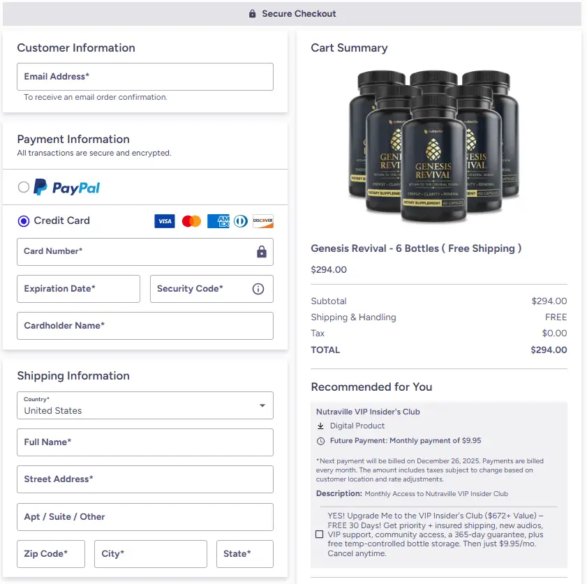 Genesis Revival-Secure-Checkout